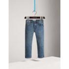 Burberry Burberry Relaxed Fit Stretch Denim Jeans, Size: 6y, Blue