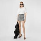 Burberry Burberry Quote Print Cotton Oversized T-shirt, Size: Xs, White