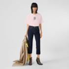 Burberry Burberry Montage Print Cotton Oversized T-shirt, Size: Xs, Pink