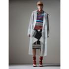Burberry Burberry Soft-touch Plastic Oversized Car Coat, Size: 04, White