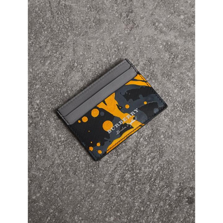 Burberry Burberry Splash Trench Leather Card Case