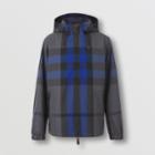 Burberry Burberry Check Recycled Polyester Hooded Jacket