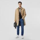 Burberry Burberry The Camden Car Coat, Size: 42, Beige