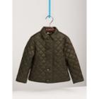 Burberry Burberry Diamond Quilted Jacket, Size: 10y, Green