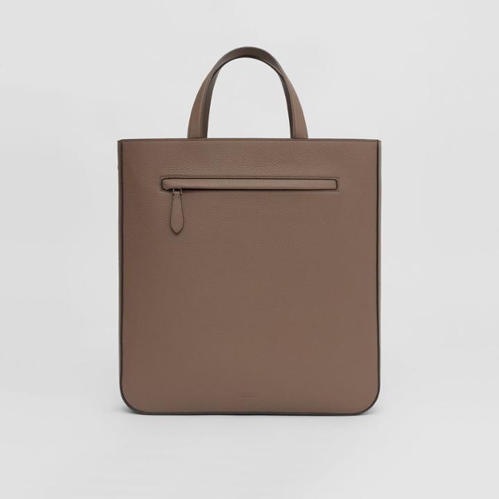 Burberry Burberry Grainy Leather Tote