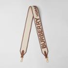 Burberry Burberry Cotton Canvas And Leather Pocket Bag Strap