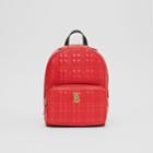 Burberry Burberry Quilted Lambskin Backpack, Red