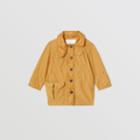 Burberry Burberry Childrens Military Quilted Cotton Coat, Size: 14y, Yellow