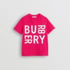Burberry Burberry Childrens Logo Print Cotton T-shirt, Size: 3y