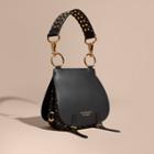 Burberry The Bridle Bag In Leather And Rivets