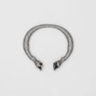 Burberry Burberry Crystal Ruthenium-plated Hoof Cuff, Black