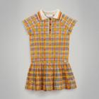 Burberry Burberry Scribble Check Collared Day Dress, Size: 4y
