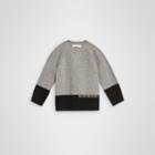 Burberry Burberry Childrens Logo Intarsia Cashmere Sweater, Size: 6y