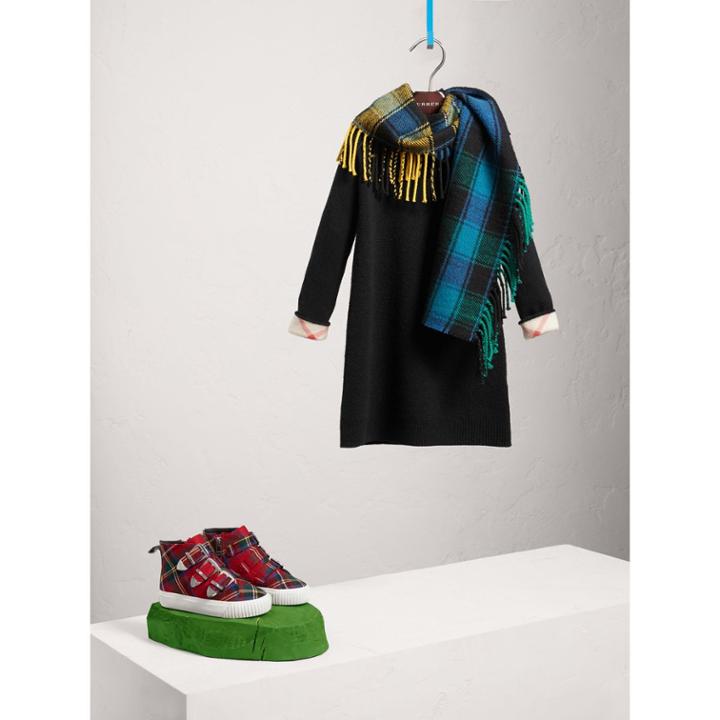 Burberry Burberry Cashmere Sweater Dress, Size: 6y