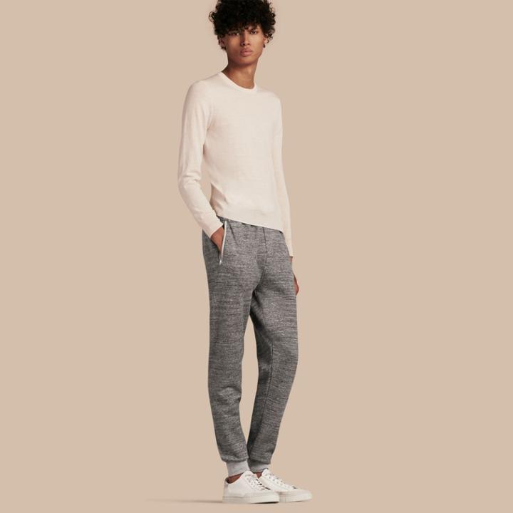 Burberry Burberry Cotton Sweat Pants, Size: L, Grey