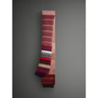 Burberry Burberry Long Patchwork Cashmere Moulin Scarf