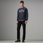 Burberry Burberry Embroidered Archive Logo Jersey Sweatshirt