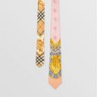 Burberry Burberry Slim Cut Archive Scarf Print Silk Tie, Pale Pink