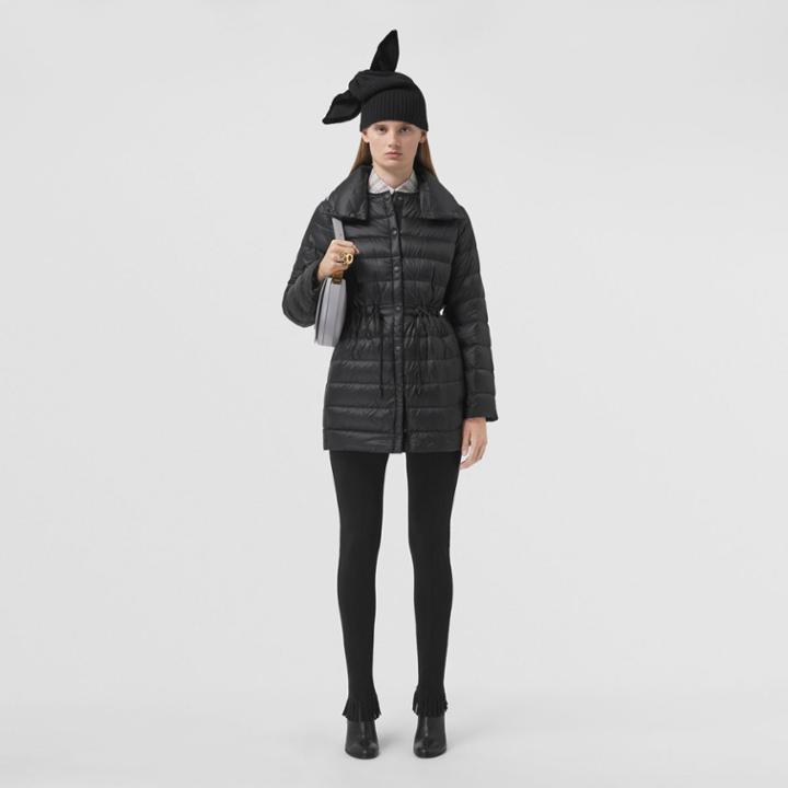 Burberry Burberry Detachable Collar Lightweight Nylon Puffer Jacket