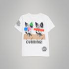 Burberry Burberry Childrens Fox Print Cotton T-shirt, Size: 14y, White