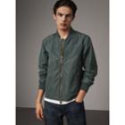 Burberry Burberry Shape-memory Taffeta Bomber Jacket, Size: 48, Green