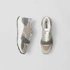Burberry Burberry Check, Suede And Leather Sneakers, Size: 39