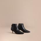 Burberry Burberry Quilted Leather Ankle Boots, Size: 39, Black