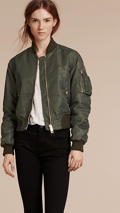 Burberry Padded Technical Bomber Jacket
