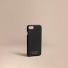 Burberry Burberry Trench Leather Iphone 7 Case, Black