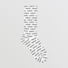 Burberry Burberry Logo Intarsia Cotton Blend Socks, Size: S/m
