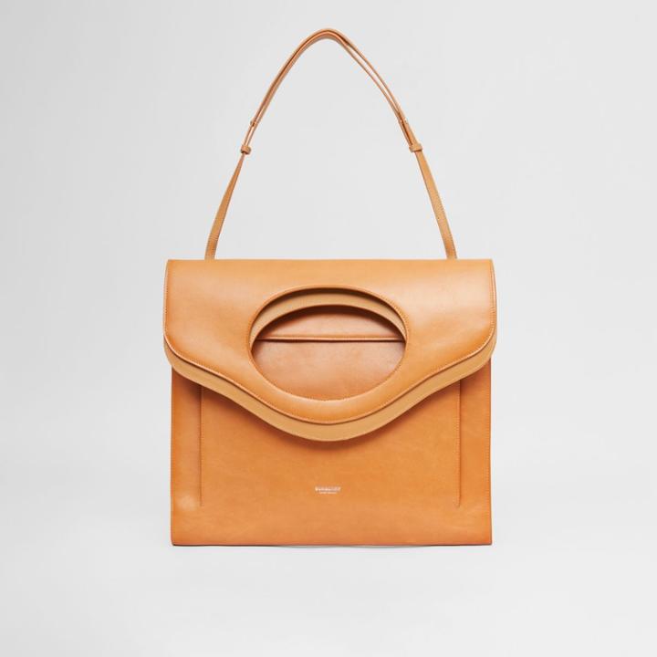 Burberry Burberry Leather Flat Pocket Bag