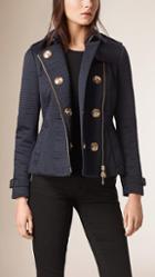 Burberry Side-fastening Quilted Jacket