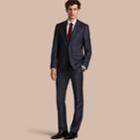 Burberry Burberry Modern Fit Wool Silk Full-canvas Suit, Size: 48r, Blue