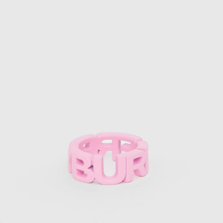 Burberry Burberry Varnished Logo Ring