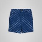 Burberry Burberry Childrens Spot Print Cotton Blend Shorts, Size: 2y, Blue