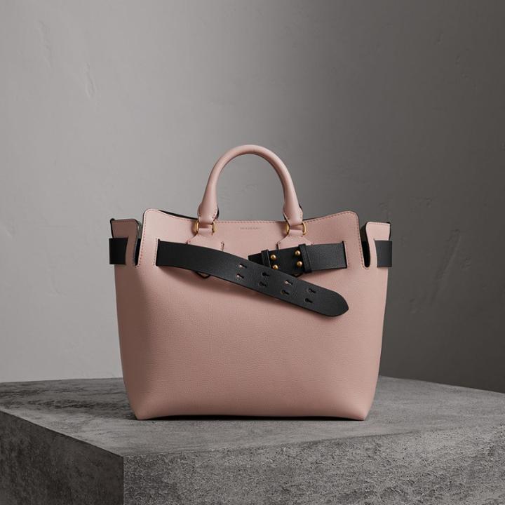 Burberry Burberry The Medium Leather Belt Bag, Pink