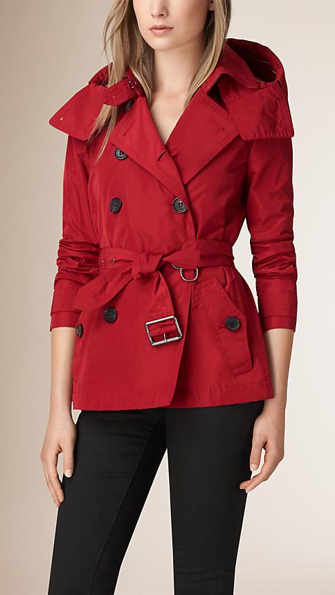 Burberry Short Showerproof Trench Coat
