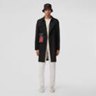 Burberry Burberry The Mid-length Kensington Heritage Trench Coat, Size: 36, Black