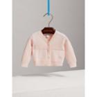 Burberry Burberry Childrens Multi-stitch Cotton Cardigan, Size: 18m, Pink