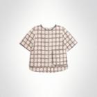 Burberry Burberry Childrens Piping Detail Flower Print Cotton Top, Size: 10y, Beige