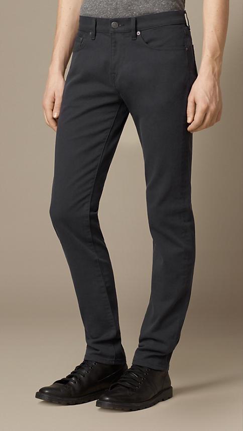 Burberry Slim Fit Dyed Jeans