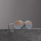 Burberry Burberry Top Bar Detail Pilot Sunglasses
