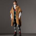 Burberry Burberry Reversible Check Oversized Poncho