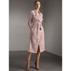 Burberry Burberry Macram Lace Wrap Trench Coat, Size: 10, White