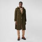 Burberry Burberry The Westminster Heritage Trench Coat, Size: 48, Green