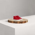 Burberry Burberry Check-quilted Leather High-top Sneakers, Size: 9.5, Red