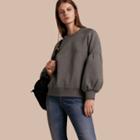 Burberry Brushed-back Jersey Sweatshirt With Bell Sleeves
