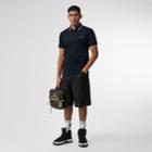 Burberry Burberry Icon Stripe Detail Cotton Piqu Polo Shirt, Size: Xxxl, Blue