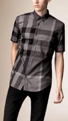 Burberry Giant Exploded Check Cotton Shirt