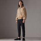 Burberry Gosha X Burberry Reversible Harrington Jacket, Size: 40, Yellow